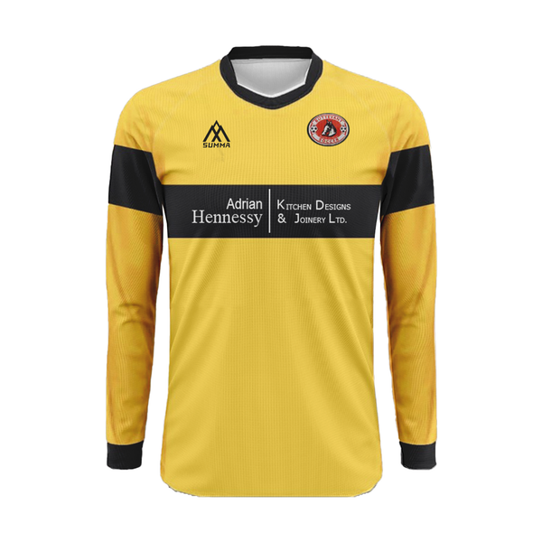 Buttevant Black and Yellow Long Sleeve Jersey