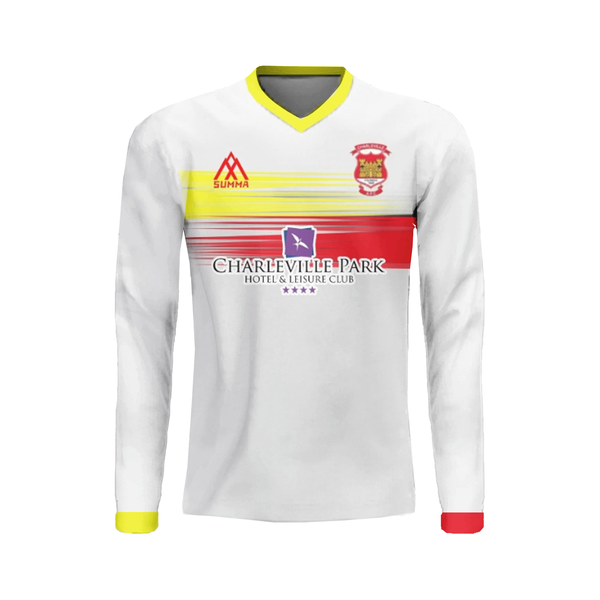 Charville AFC White Longleeve Jersey
