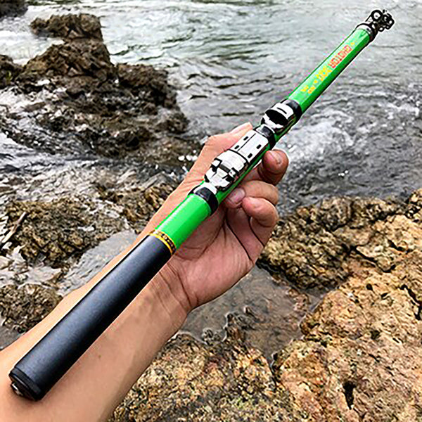 Portable High Carbon Telescopic Spinning Fishing Rod Gotda