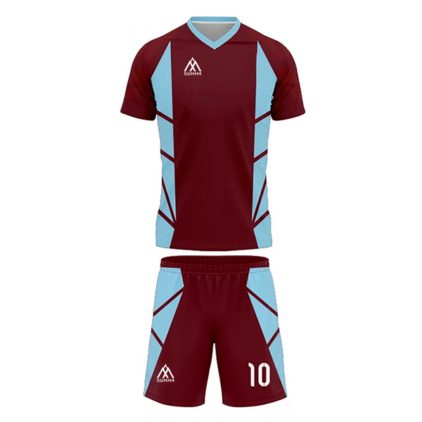 Summa Drive Polyester Soccer Kit Red/Light Blue