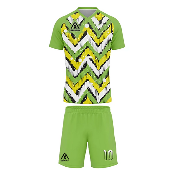 Summa Drive Sublimation Soccer Kits Green